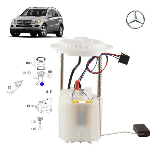 Bomba De Combustible Mercedes Ml350 Ml500 W164