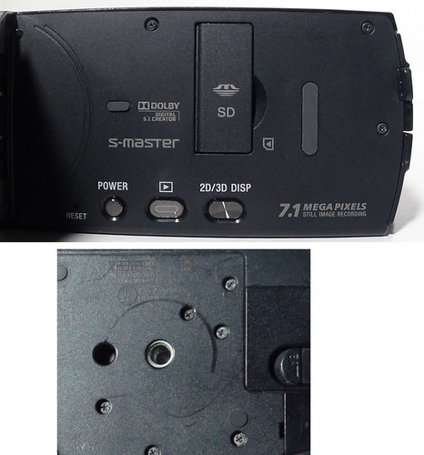 Filmadora Sony Hdr-td10 Entrada Microfone Hdmi Limpa