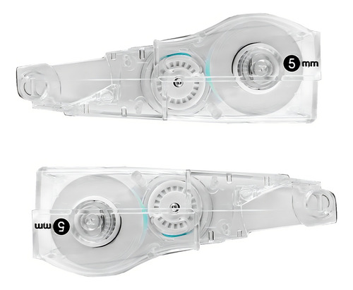 2 Repuestos Corrector Cinta Recargable Pentel 5mm- 6m Refill