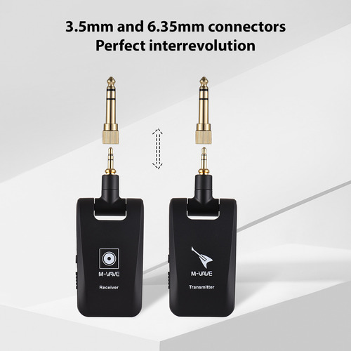 Transmisor Y Receptor De Guitarra Inalámbrico Sistema M-vave