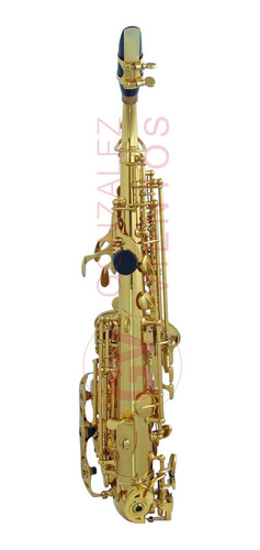 Saxo Soprano Curvo Lincoln Lcss-656 Deluxe