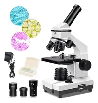 Comprar Microscopios 100x-2000x Para Niños Estudiantes Adultos, Micr
