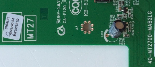 Main Tcl V8-omt2705-lf1v045 / 40-mt2700-mab2lg / L32f3300 (Usado)