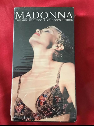 Madonna Cassett Vhs The Girlie Show/excelente Condición 