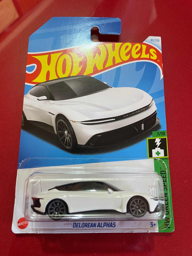 Hot Wheels Delorean Alpha5 85/250 Hw Green Speed 2023