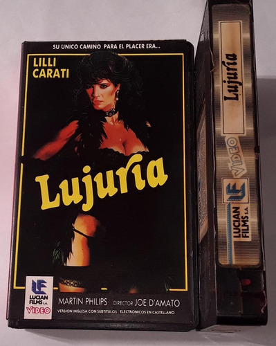 Lujuria Vhs Lilli Carati Joe D´amato Cine Italiano Erotico