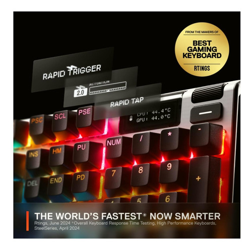 Steelseries Apex Pro Gen 3 Omnipoint 3.0 Interruptores