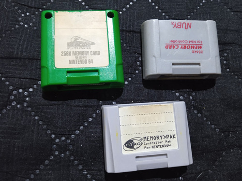 Memory Pak - Controller Pak - Memory Card Para Nintendo 64
