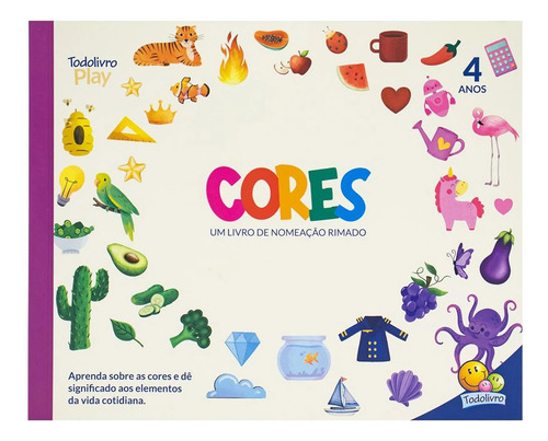 Libro con juego de memoria: Libro editorial Colors Of All, tapa blanda, edición 1 en portugués, 2023