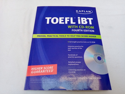 Toefl Ibt With Cd Rom Fourth Edition Kaplan