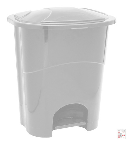 Papelera Tacho Contenedor Residuos C/pedal 10l 30.5x24x33.5