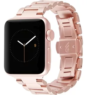 Correa De Acero Case Mate Para Apple Watch Serie 9 41mm Rose