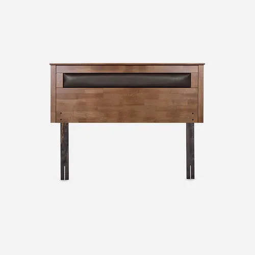 Cama Europea Art 4 2 Plazas + Respaldo Ferrara Chocolate