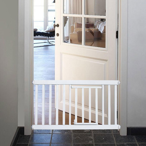 Dog Gate Pet Fence Divisor Divisor 90 A 96 Cm Con Puerta