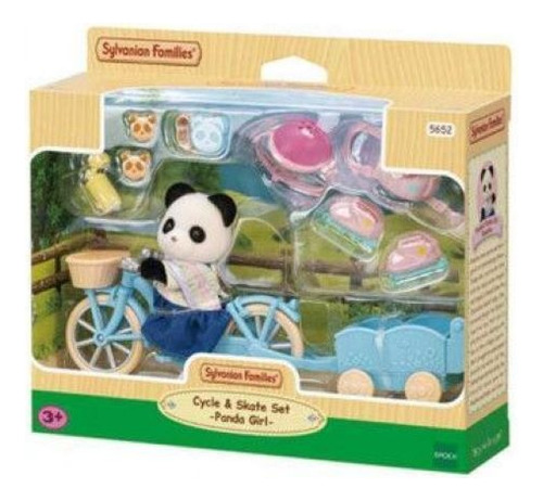 Sylvanian Families Set De Bicicleta Rosalina Panda 5652