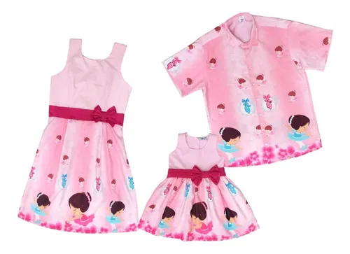 Vestido festa bailarina cheap mae e filha