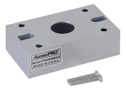 Pro800-box Caja Cromada Para Instalación De Botón Pro800b