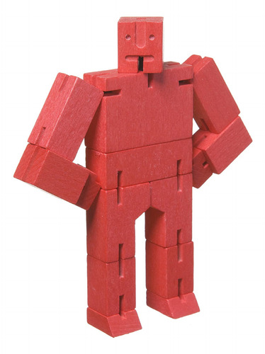 Areaware Cubebot Micro (rojo)