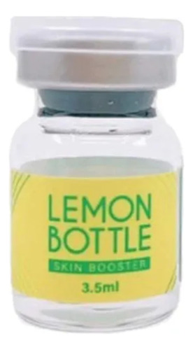 Lemon Bottle Skin Booster Vitaminas 6 Ampolletas 3.5 Ml Momento De Aplicación Día/noche Tipo De Piel Todo Tipo De Piel