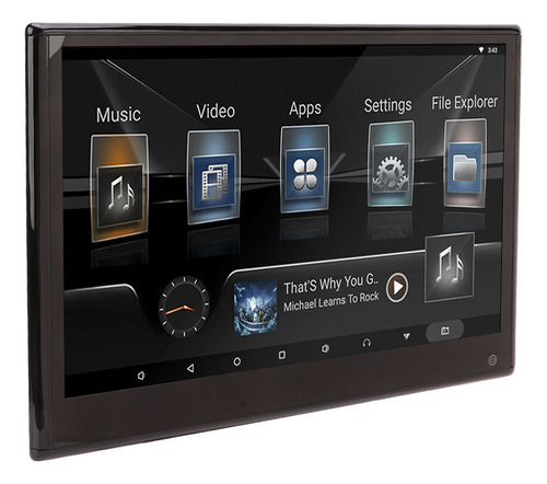 Monitor Para Reposacabezas De Coche, Parte Trasera Universal