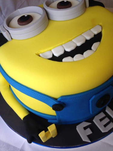 Torta Minions La Mas Rica Y Linda Del Mercado!