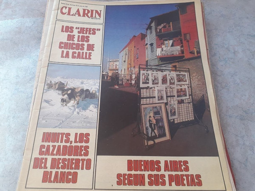 Revista Clarin Años 80 - Buenos Aires Poetas