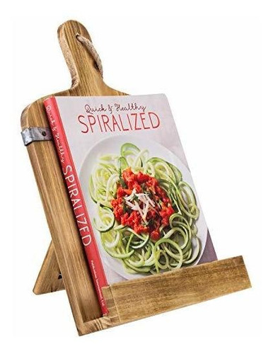 Imagen 1 de 1 de Soporte De Libro De Cocina Forma De Tabla De Cortar De ...