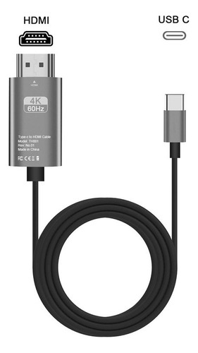 Computadora Y Teléfono Móvil Typc A Línea De Conversión Hdmi
