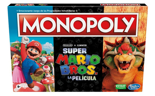 Juego Monopoly The Super Mario Bros Pelicula / Diverti