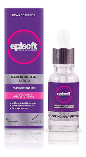 Episoft - Inhibidor De Pelo De Bubbly, Removedor De Pelo