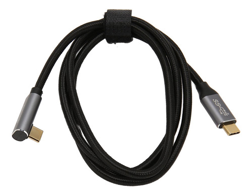 Cable Tipo C A Tipo C Usb De 90 Grados, Usb De 100 W, Usb3.1