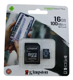 Cartão De Memória 16gb Original Kingston Para Celular