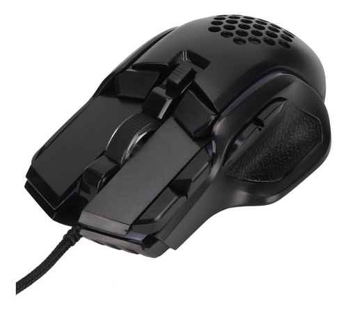 Mouse Mecánico Con Cable, 13 Efectos Rgb, Niveles Máximos De