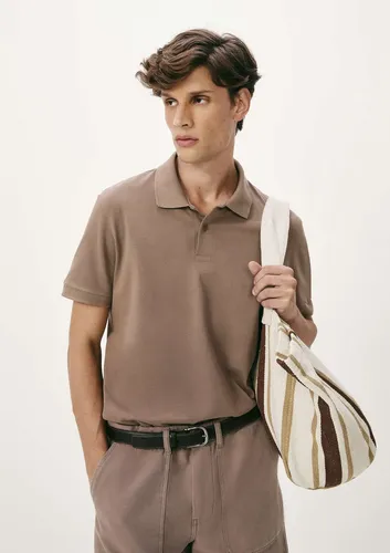 Camisa Polo Básica Masculina Manga Curta Em Piquet Hering