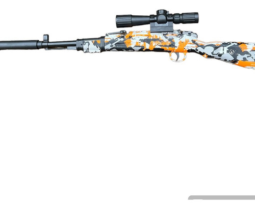 Rifle 98k Juguete Lanzador De Hidrogel Automático Gelsoft