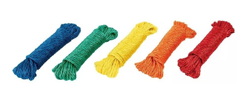 Lazo Para Tendedero Polietileno, 15m, Klintek Color Mixto