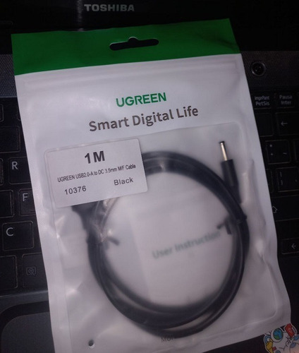Cable Usb 2.0 Hub (1m) Lampara Dc Carga 5a 3.5mm Pc Flexible