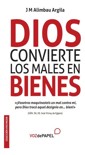 Libro Dios Convierte Los Males En Bienes - 