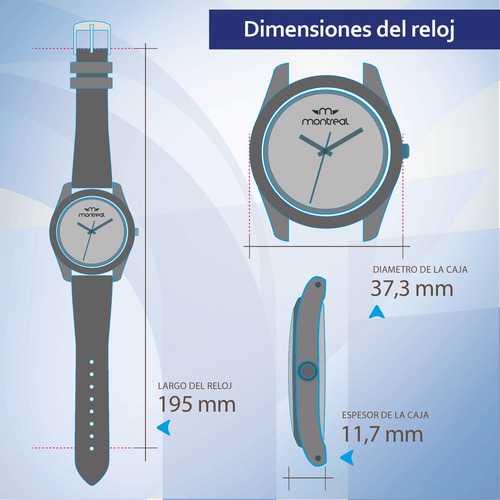 Reloj Montreal Mujer Ml206 Tienda Oficial Envío Gratis