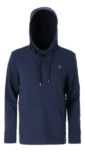 comprar Poleron Con Gorro Trot De Hombre Azul Marino Doite