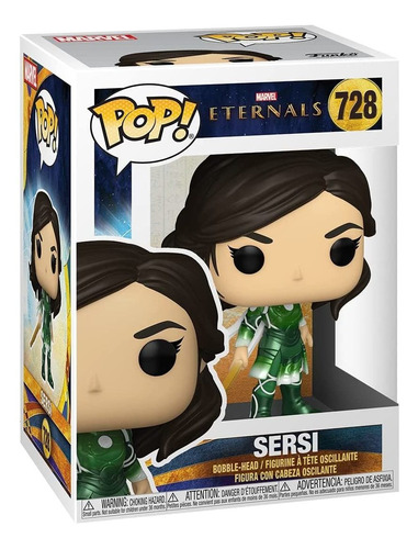 Funko Pop The Eternals Sersi 728 - Mosca