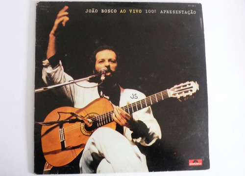 Joao Bosco Ao Vivo - 100a Apresentacao - Lp Vinilo Acetato