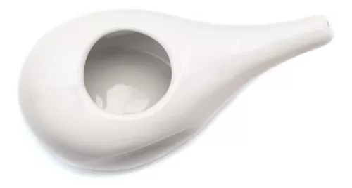 Lota Higienizador Nasal de Porcelana (Neti Pot - Jala Neti)