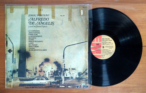 Alfredo De Angelis Jiron Porteño Disco Lp Vinilo