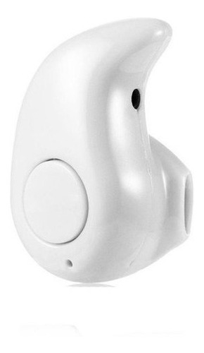 Mini Fone De Ouvido Via Bluetooth 4.0 Universal Cor Branco