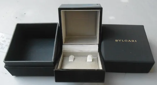comprar Original Estuche Caja De Aretes Bvlgari Bulgari Reciente