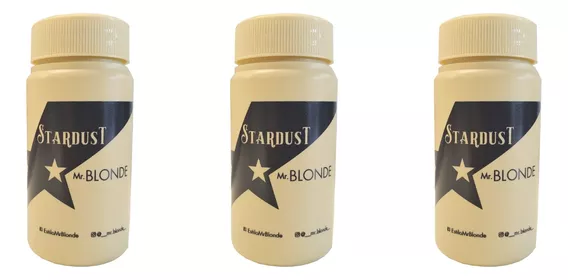 3 Polvo Styling Stardust Efecto Mate X 10gr. - Mr. Blonde