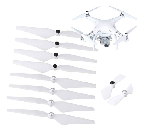 Hélices Drone Dji Phantom 2/3/3pro Kit De Repuesto De 8hélic