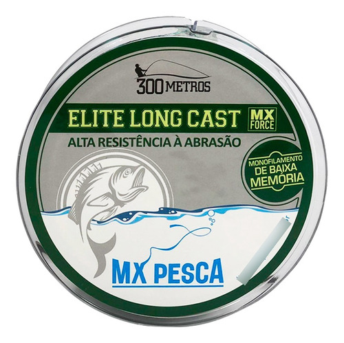 Linha de pesca Mx Pesca MX Elite verde