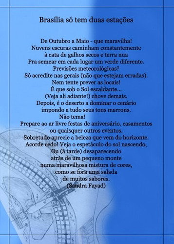 Cerrado Capital - A Vida Em Duas Estações (seca E Chuva)